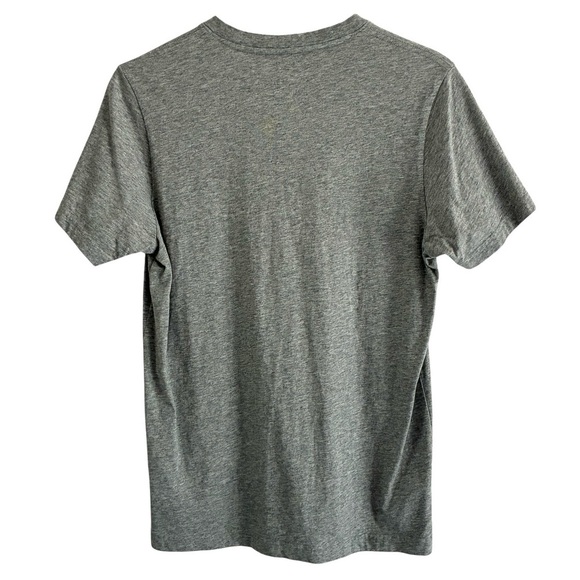 Psycho Bunny V-Neck Short Sleeve Gray T-Shirt - Picture 5 of 8